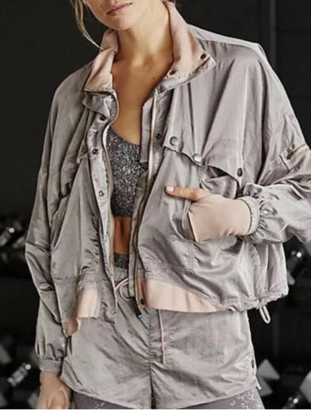 Free People Movement Opal Workout Jacket NWOT